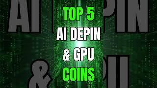 Top 5 AI GPU And DePin Crypto Altcoins That Will EXPLODE After NVIDIA GTC 2024 #crypto #altcoins #ai