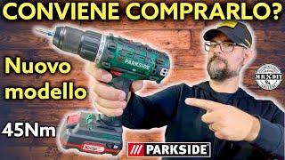 NEW Parkside lidl screwdriver 20V 45Nm. PABS 20-Li E6. Drill with rechargeable battery. X20V