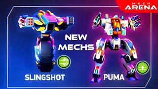 New Mechs - Slingshot & Puma - Mech Arena - New Update