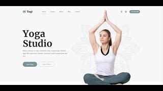 Create A Yoga Studio Website On WordPress 2023 | Live Demo | CodeWithNabeel