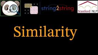 Similarity between two strings or documents