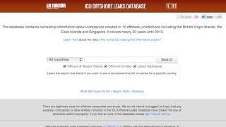 ICIJ Offshore Leaks Database Tutorial