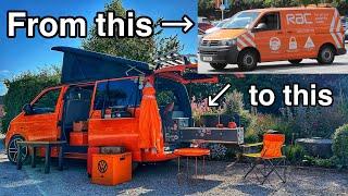 VAN TOUR: Ex RAC Van to VAN LIFE Camper Van