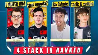 Is THIS How Mooda, Tarik, Zellsis & P0PPIN Stacked In One Team | VALORANT