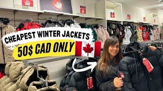 Cheapest winter jackets in Canada | starting @50$ | Scarborough Town Centre vlog Yourbossgirl