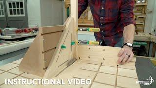 How To Build the ULTIMATE 360 Table Saw Sled!