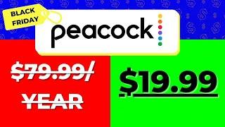 Peacock Black Friday 2024 Deals: $19.99/Year or $1.99/Month for 6 Months!