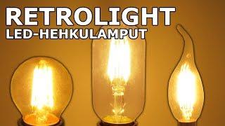 Retrolight LED-hehkulamput