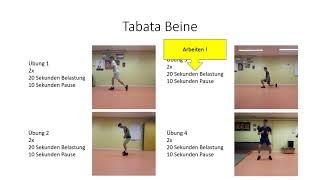 Tabata 12341234 Beine