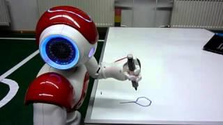 Nao draws a Stickman   DHBW Karlsruhe