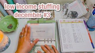 CASH ENVELOPE AND SINKING FUNDS STUFFING | low income | #3 december 2024 | 23 year old #budget