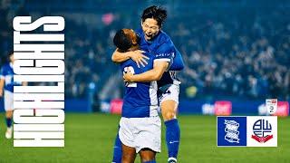 HIGHLIGHTS | Birmingham City 2-0 Bolton Wanderers | Iwata SCREAMER helps keep us top of the league 