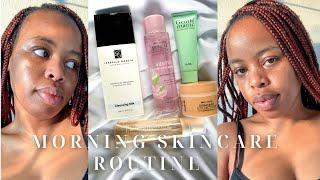 AFFORDABLE MORNING SKINCARE ROUTINE FOR NORMAL TO DRY, SENSITIVE SKIN | GLOWING SKIN