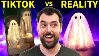 Testing Viral Halloween TikTok Crafts