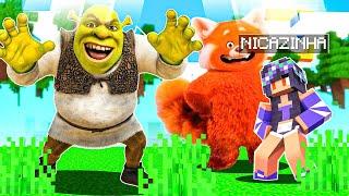 SHREK INVADIU O MUNDO DA NICAZINHA E O THE TURNING RED PROTEGEU ELA