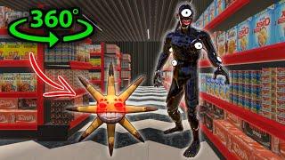 360° DOORS Floor Seek & Grumble - SUPERMARKET #2 | VR/4K Experience