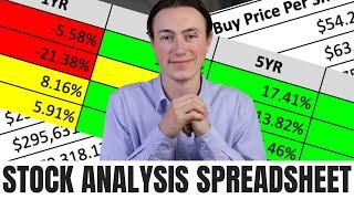 How To Analyse A Stock (Using My Free Spreadsheet)