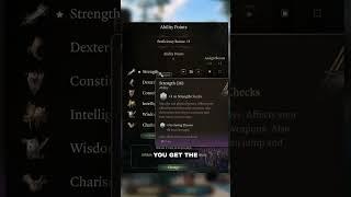 Ability Scores Explained In Baldur's Gate 3