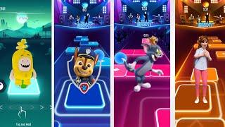 Oddbods Bubbles Dance  Paw Patrol  Tom & Jerry  Cocomelon - Coffin Dance Song