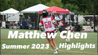 Matthew Chen | 2023 Summer Highlights | Defense/LSM