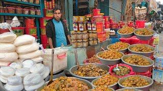 Ramadan Food in Afghanistan |Mix Lahore Achar | Taste Cheese | Famous Food in Afghanistan