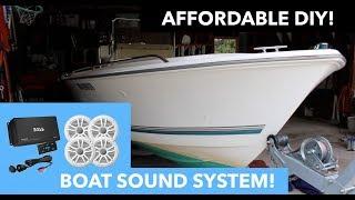 Boat Speaker Installation // BOSS Audio ASK904B.64