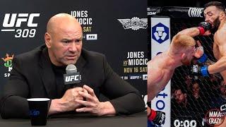 Dana White reacts to Bo Nickals UFC 309 performance 'He's got work to do"