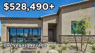 Touring Single Story New Construction Vela Model at Estrella in Sunstone (Las Vegas, Nevada)