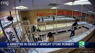 Video shows deadly Sacramento-area jewelry store robbery, shooting