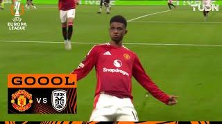 ¡GOOL de Diallo! Gol del Man U | Man United 1-0 PAOK | UEFA Europa League 2024/25 | TUDN