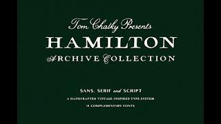 TC Hamilton Archive Collection Font Download