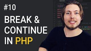 10: Break and Continue in PHP | Procedural PHP Tutorial For Beginners | PHP Tutorial | mmtuts