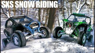 Winter Wonderland Side by Side Ride - Action Cut - RZR/KRX/RMAX4/X3/900S/Turbo/ProXP