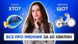 ВСЕ ПРО ІМЕННИК ЗА 60 ХВИЛИН  | ONLY SCHOOL  #нмт2025 #мова