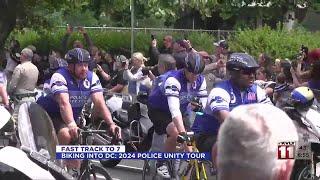 Biking into Washington: 2024 Police Unity Tour