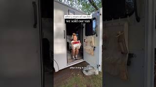 We Sold Our Van (the end of van life)