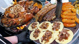 King of Street Food! Unique-style Mexican Fried Pork Tacos - Korean street food