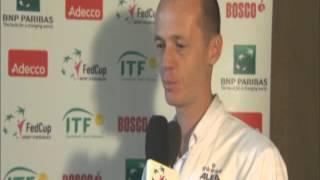 Serbia v Czech Republic - Exclusive Captain Peter Pala Interview | Fed Cup 2012