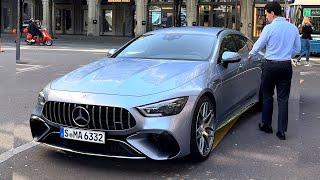 2024 Mercedes AMG GT63 S E Performance - 4 Door Coupe Drive Review Interior Exterior