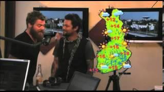 Bam Margera & Ryan Dunn in Finland doing weather forecast!