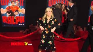 Rachael Harris WRECK-IT RALPH World Premiere Cherry-Red Carpet ARRIVALS