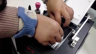 How to make Rubber Stamp with Flash Stamp Machine at home - /DIY/ EASY TO USE/