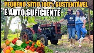 DEIXARAM O MUNDO CORPORATIVO E TORNARAM SÍTIO 100% SUSTENTÁVEL