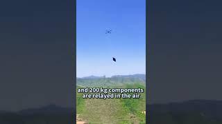 Drones deliver solar panels to mountainous sites with 5x efficiency,