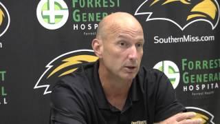 Coach David Duggan speaks with the media leading up to Austin Peay Game