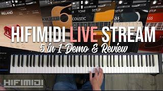 HIFIMIDI LIVESTREAM | Orange Tree Samples, Spitfire, Native Instruments Live Review