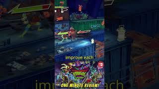 Teenage Mutant Ninja Turtles: Mutants Unleashed ONE Minute Review - #gaming #tmnt #outrightgames