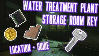 Water Treatment Plant Storage Room Key Location & Guide | Escape From Tarkov 12.12.30 Update Wipe