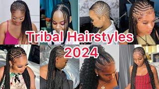 Most Amazing Tribal Hairstyles IdeasAfrican Black Women Hairstyles / Trending