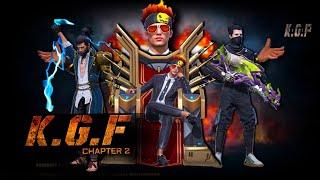 KGF CHAPTER - 2 || FREE FIRE SHORT ACTION STORY || ROCKY BHAI || KGF FREE FIRE